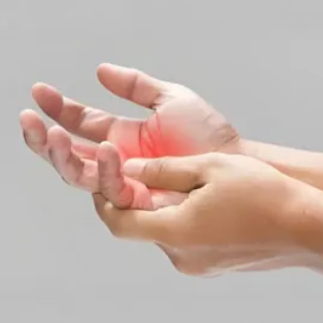 Numbness in the hand or fingers