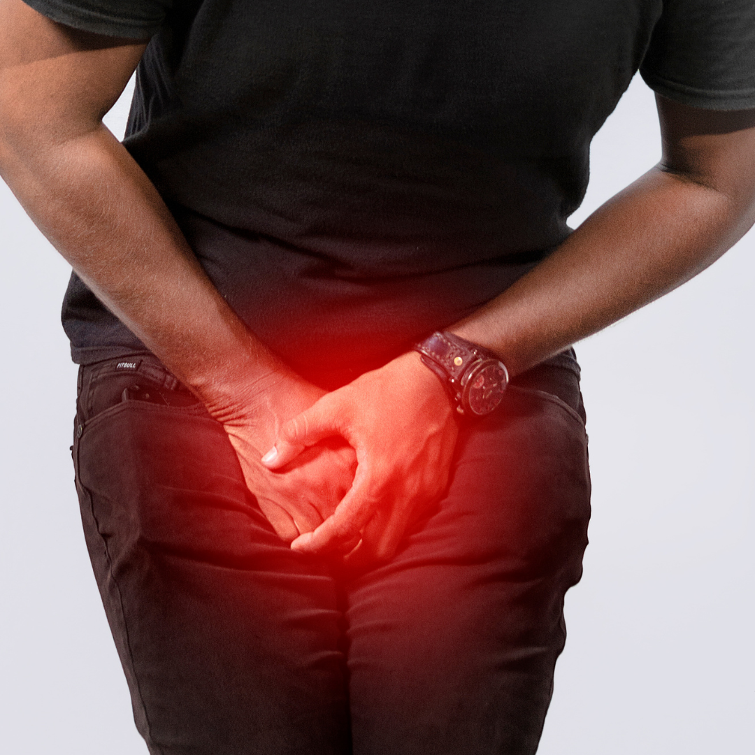 Spasms in the anal muscles