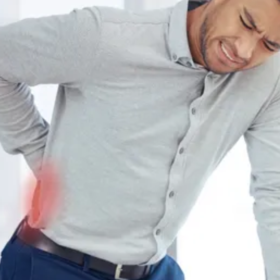 Chronic lower back pain and sciatica