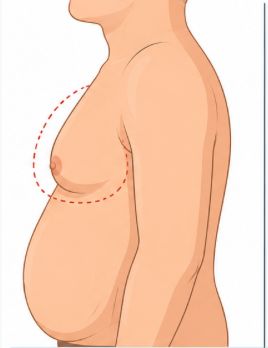 Pseudo Gynecomastia